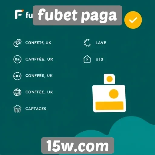 Opções de pagamento disponíveis no fubet paga